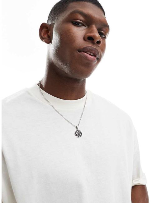 ASOS White Essentials Oversized T-shirt for men