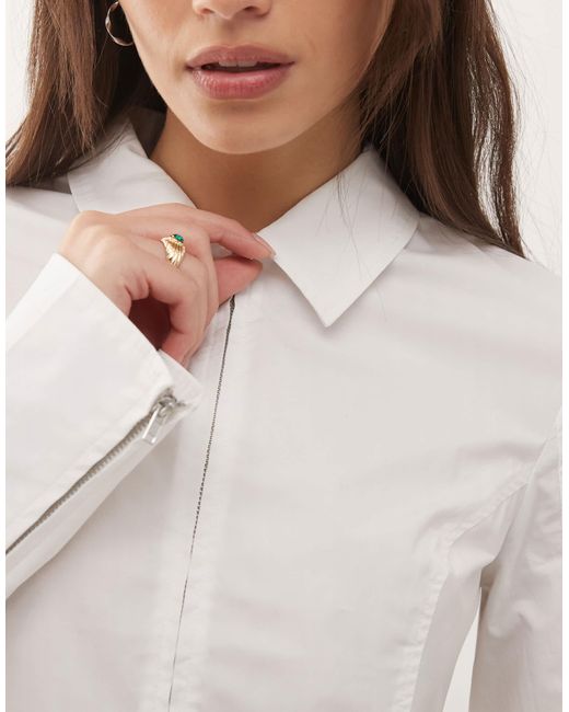 Weekday White – hemdbluse