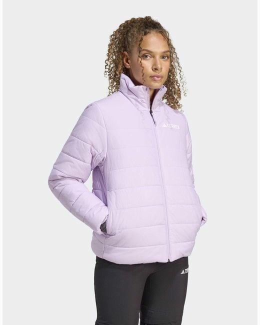 Adidas Originals Purple Terrex Multi Essentials Isolationsjacke