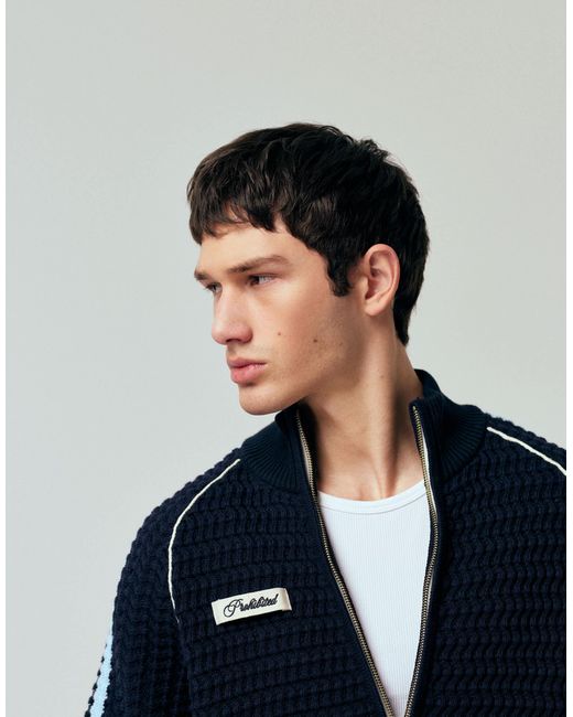 Veste Prohibited pour homme en coloris Blue
