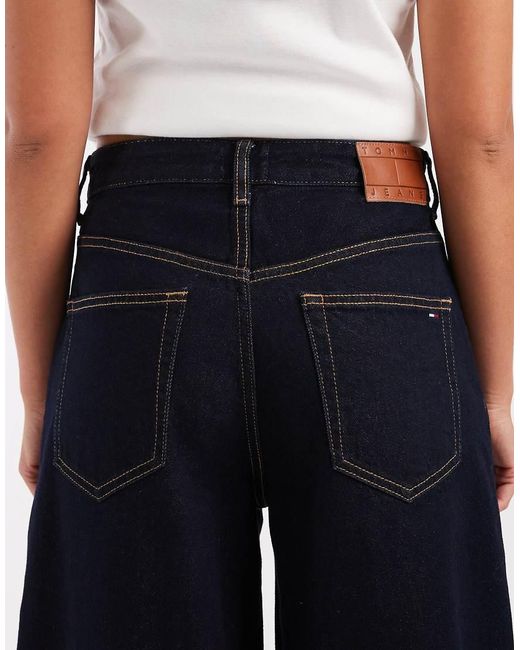 Tommy Hilfiger Blue Charlie Workwear Wide Leg Jeans