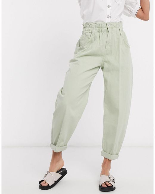 Bershka Cotton Elasticated Waist 