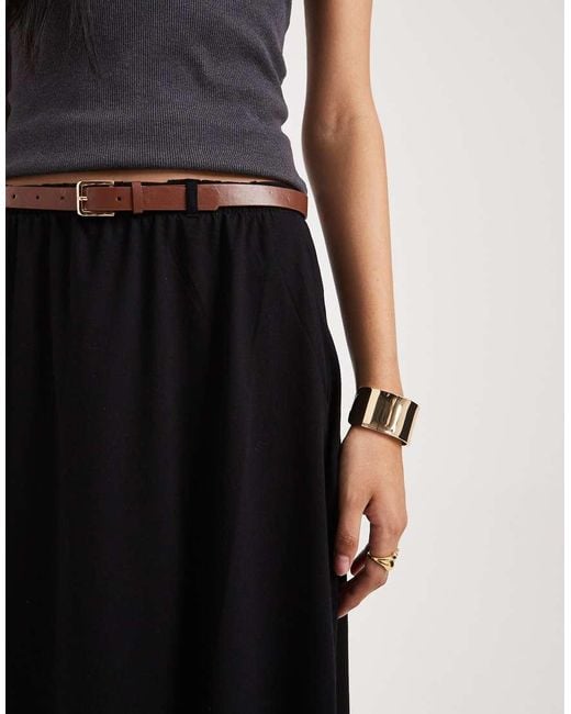 Gonna Lunga di Vero Moda in Black