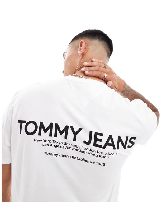 Tommy Hilfiger – t-shirt in White für Herren