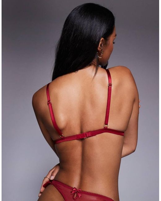 Boux Avenue Orange Elodie Bow Bralette