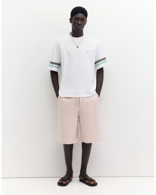 Stwd di Pull&Bear in White da Uomo