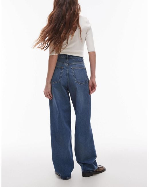 ARKET Blue Amber Barrel Leg Jeans