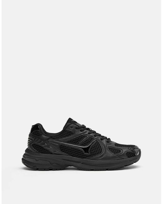 Pull&Bear Black Multi-piece Trainers for men