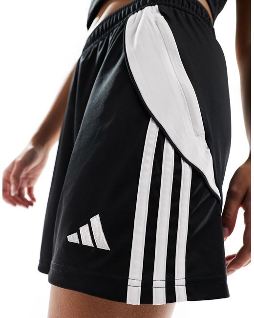 Adidas Originals Black Adidas Football Tiro 24 Shorts