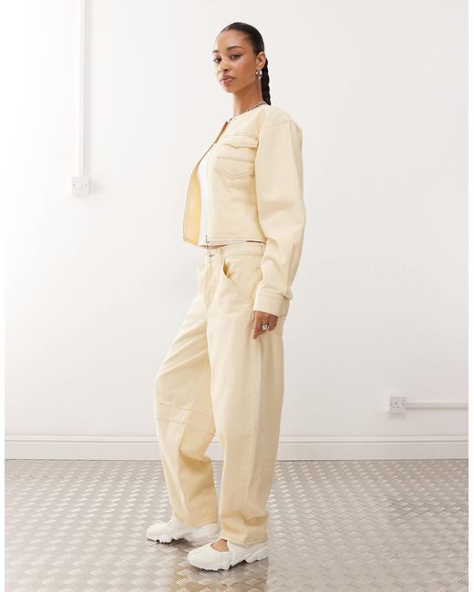 Collusion Natural – figurbetonte jeansjacke