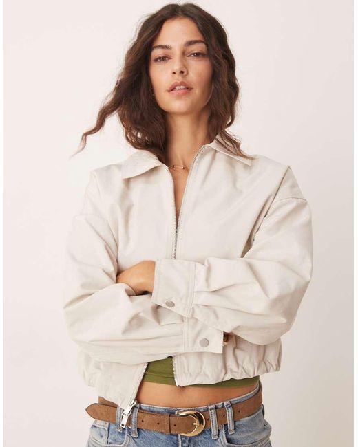 Abercrombie & Fitch Natural Clean Utility Jacket
