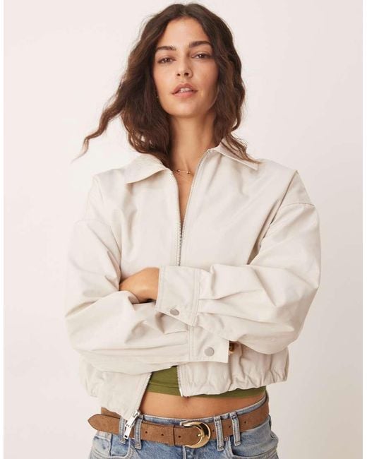 Abercrombie & Fitch Natural Clean Utility Jacket