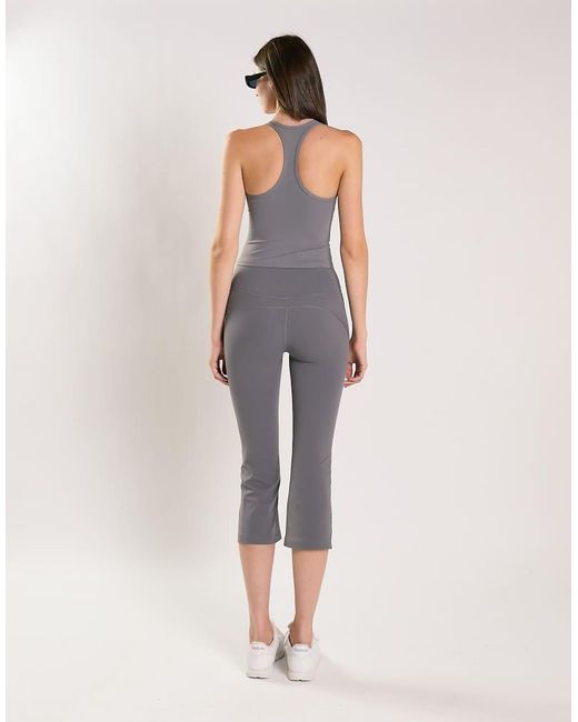 agon® Natural High Waist Cropped Leggings