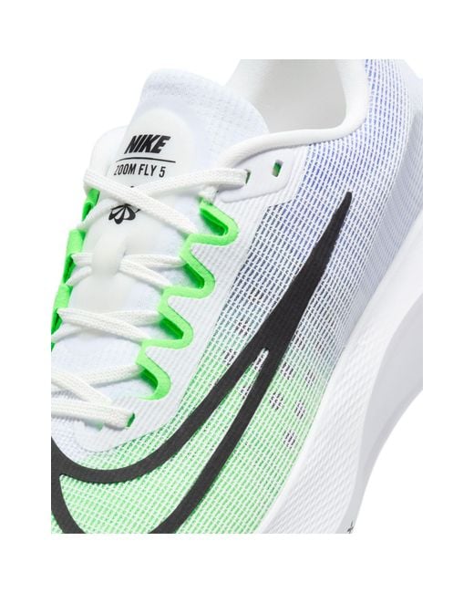 Nike Green Zoom Fly 5 Sneakers for men