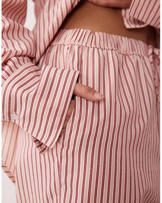 Nia Pink Khonny Wide Leg Pants