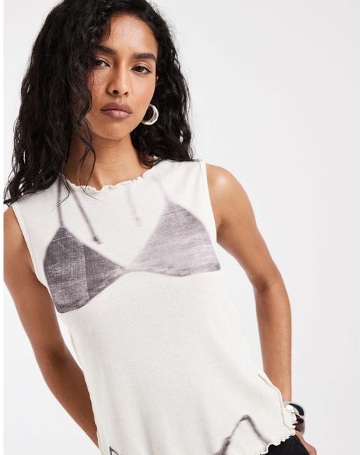 Sofia - débardeur Muse Assembly en coloris Gray