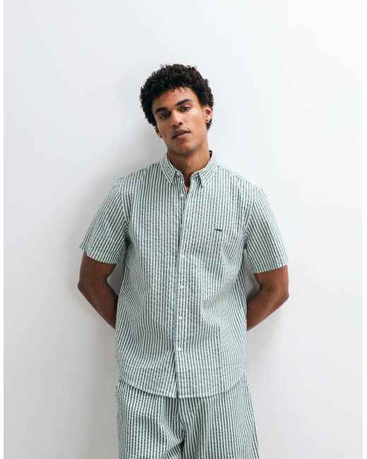 Levi's Blue Authentic Short Sleeve Shirt Co-ord for men