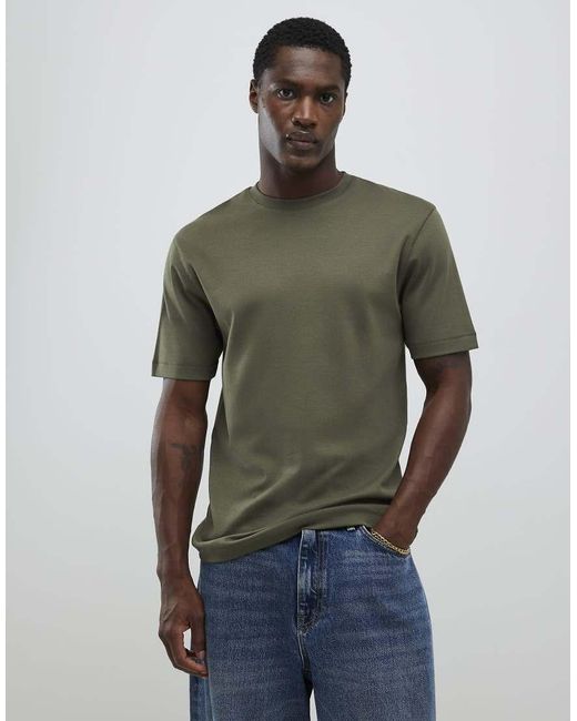 River Island Blue Slim Fit Pack Of 4 T-Shirts for men