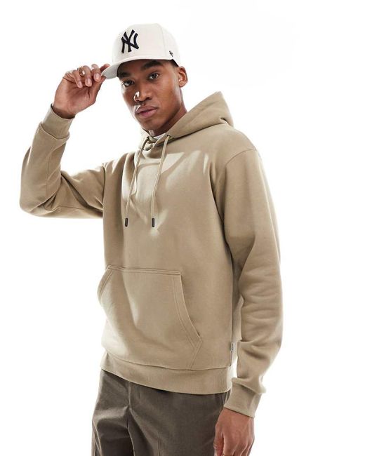 Jack & Jones Natural Oversized Hoodie for men