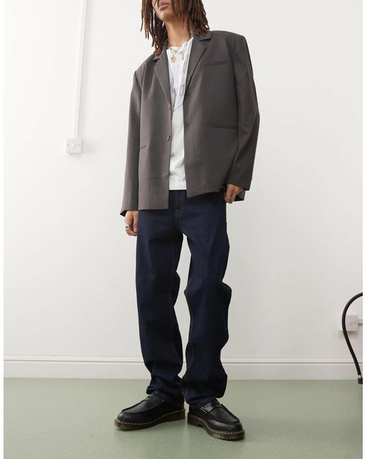 Dash - jean droit coupe classique effet brut Dr. Denim pour homme en coloris Gray