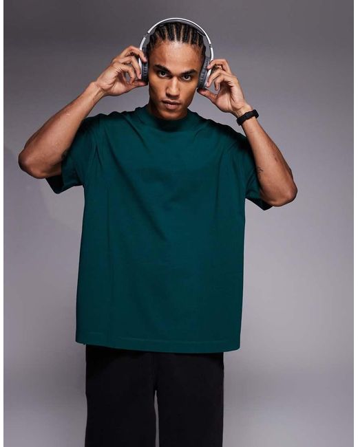 4505 Multicolor Icon Heavyweight Cotton Oversized T-shirt With Quick Dry Finish for men