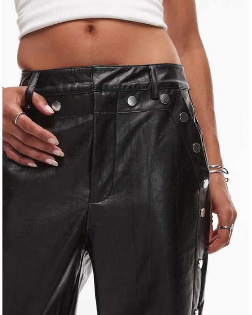 laagam Black Blondie High Waist Pants