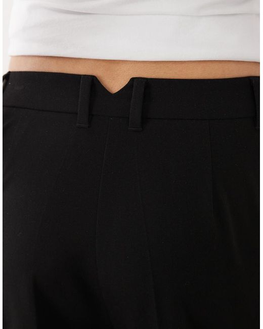 ASOS White Tall Slim Straight Trousers