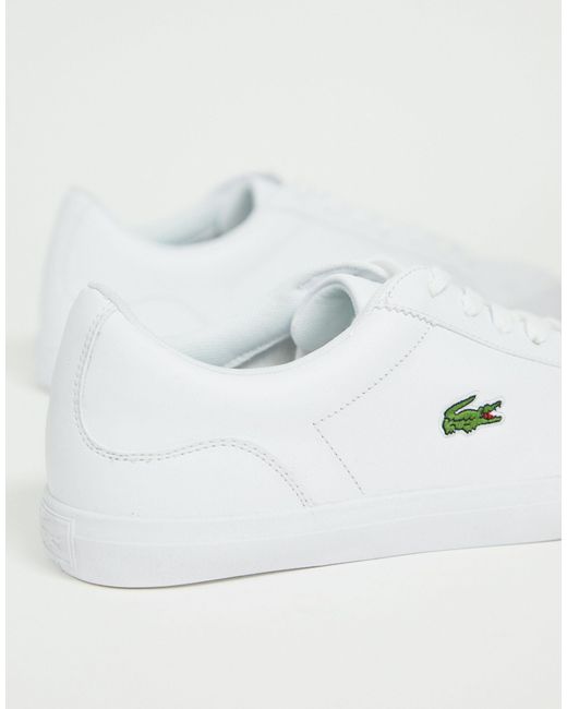 Lacoste White Lerond Bl 1 Trainers for men