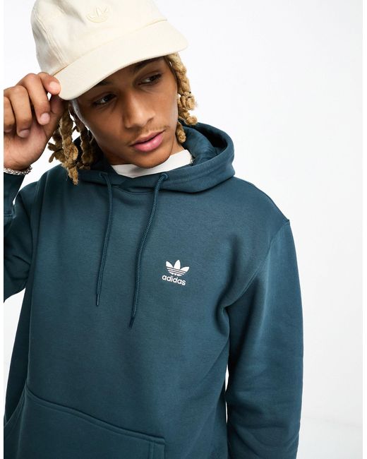 adidas Trefoil Essentials Hoodie - Blue