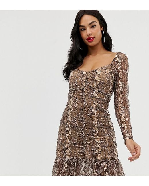 asos lace mini dress