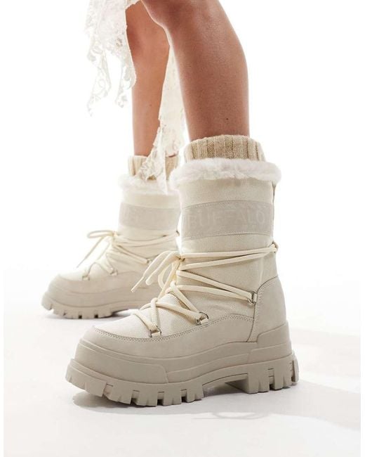 Buffalo White Aspha Blizzard Boot