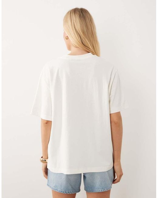 ASOS White Oversized T-shirt With Vintage Tarifa Holiday Graphic