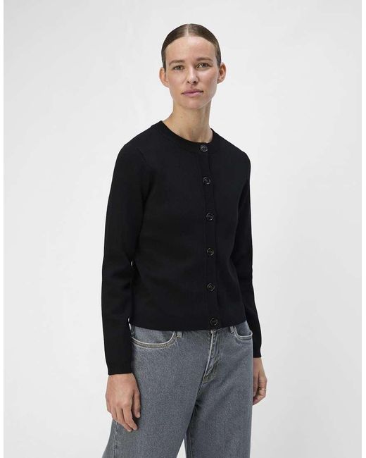 Object Gebreid Vest in het Black