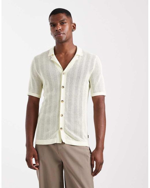 Camicia di Only & Sons in White da Uomo