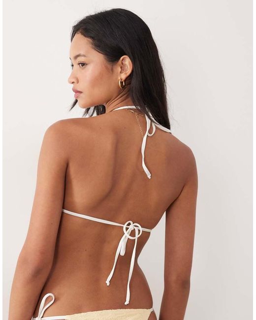 Dippin' Daisy's Brown Dippin Daisys Triangle Bikini Top
