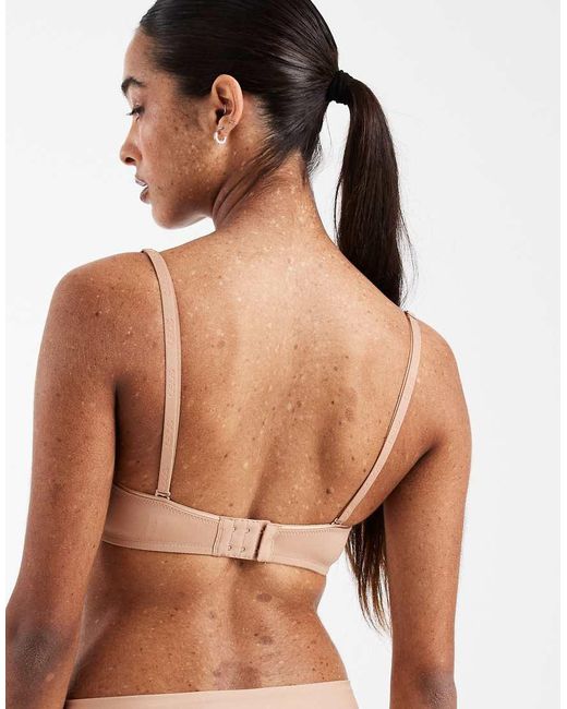 ASOS Natural Moulded Multiway Underwired Bra