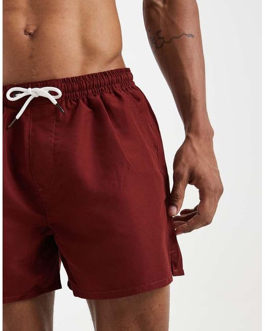 Aray Red Swimshort for men