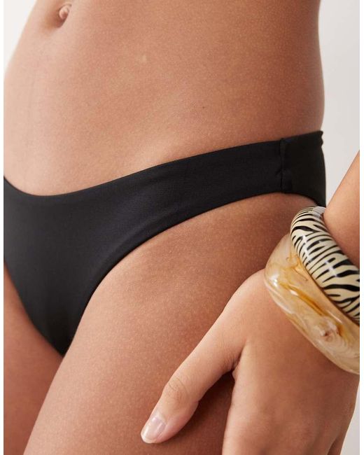 Cotton On Black Full Bikini Bottom Brief