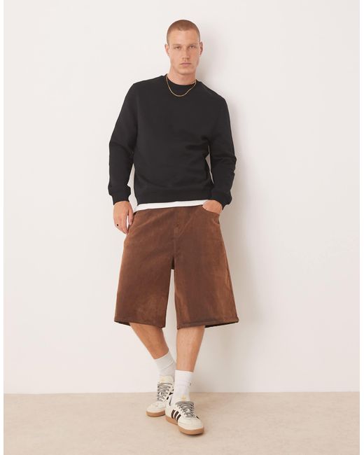ASOS – essentials – sweatshirt in Black für Herren