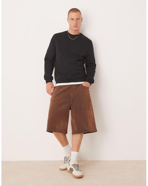 Essentials - sweat ASOS pour homme en coloris Black