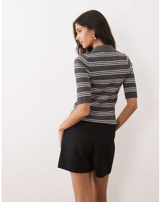 Mango Black Mini Skort