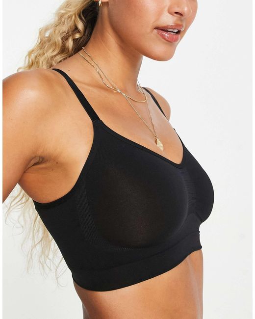 Vero Moda Black – nahtloser bh