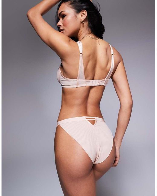 KBX Gray Zadie Brazilian Briefs