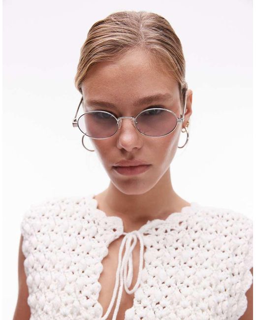 Le Specs Poseidon Deux in het Metallic