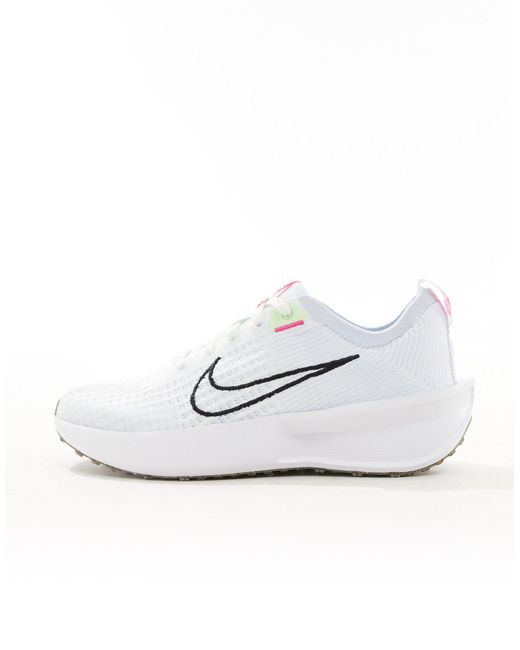Interact run - sneakers bianche e nere di Nike in Pink