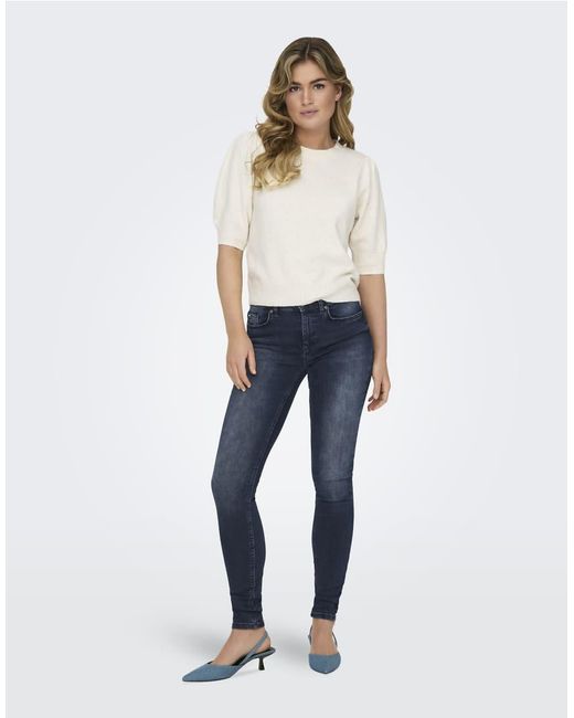 ONLY Blue Skinny Fit Jeans