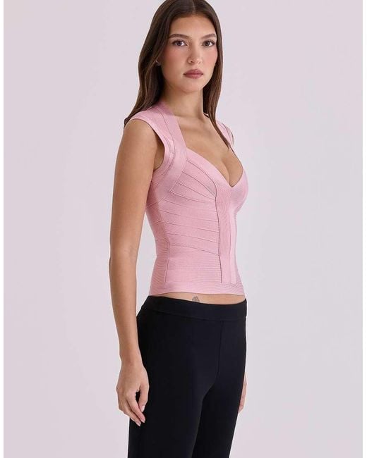 House Of Cb Pink The Icon Baby Bandage Top