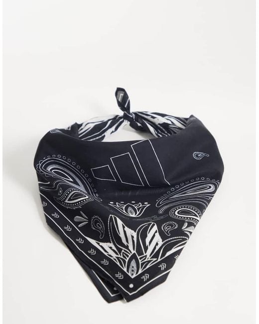 Adidas Originals Blue Adidas Running Hankerchief Scarf