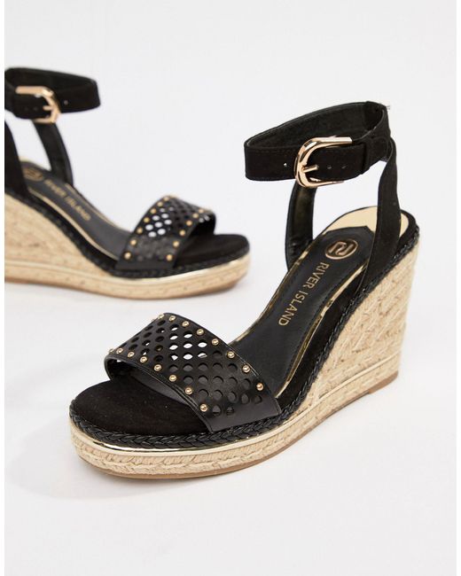 river island wedges asos