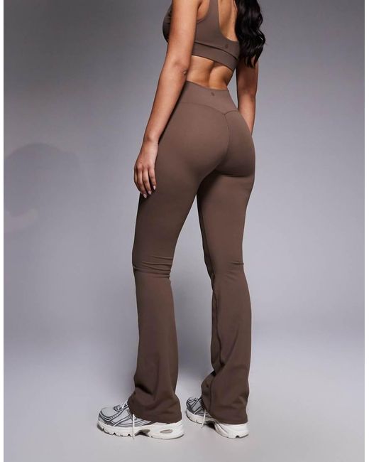 MONTIREX Gray Powder Studio Wrap leggings